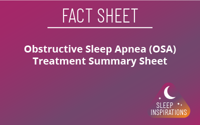 Obstructive Sleep Apnea (OSA) Treatment